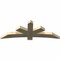 Ekena Millwork Alberta Rough Sawn Timber Gable Bracket, Douglas Fir, 72"W x 27"H x 4"D x 6"F, 9/12 Pitch GBW072X27X0406ALB00RDF - alternate 5